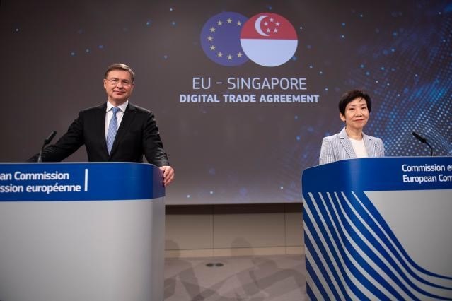 UE-Singapore: conclusi i negoziati per uno storico accordo sul commercio digitale